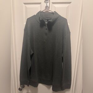 Men’s Olive Green Banana Republic 1/4 Zip Pullover XXL